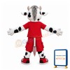Friendly Cow Boy Mascot Costume