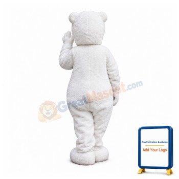 Cute Lightweight Polar Bear Mascot Costume