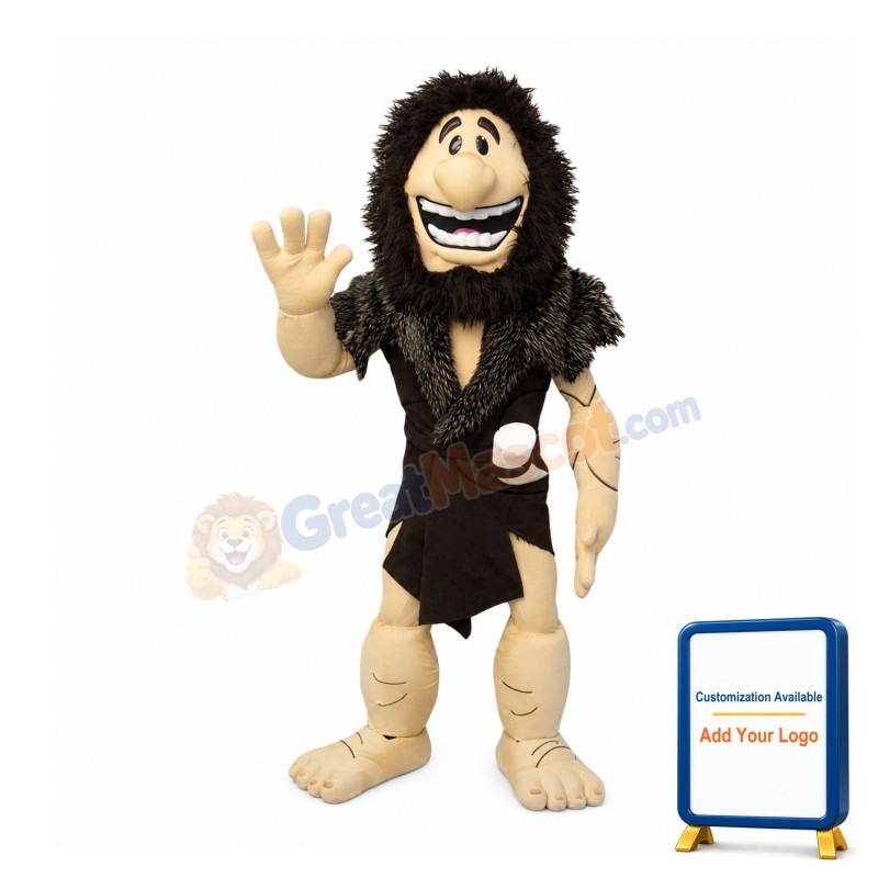 Prehistoric People Mascot Costume