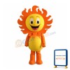 Friendly Lightweight Sun Mascot Costume