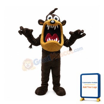 Brown Monster Mascot Costume