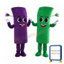 Friendly Lightweight Bamboo Mascot Costume