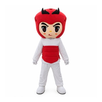Taekwondo Boy Mascot Costume