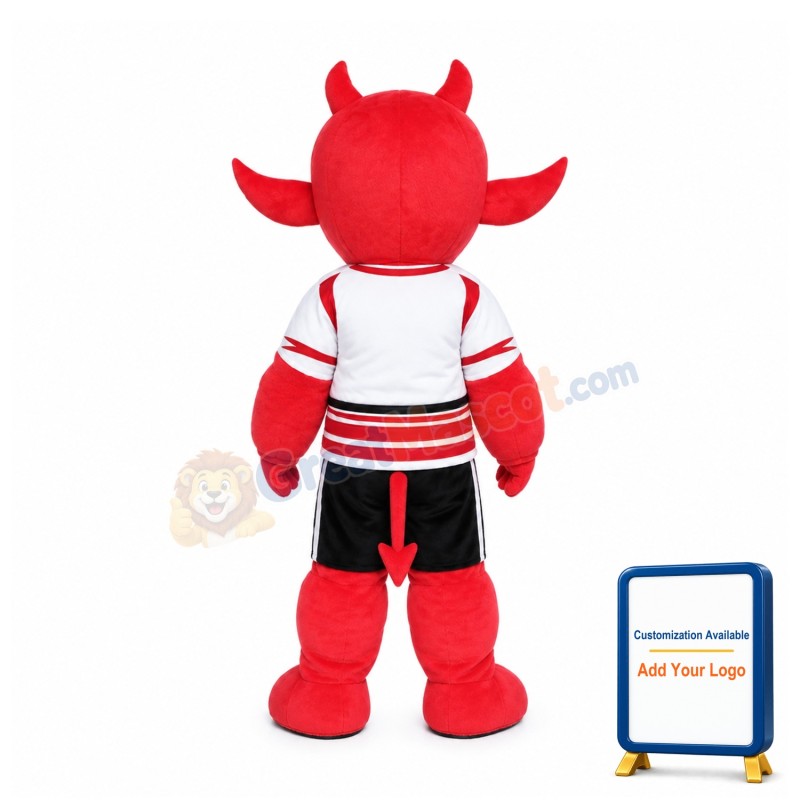 Happy Devil Mascot Costume