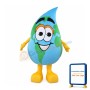 Global Water Drop Mascot Costume