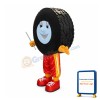 Large Car Wheel Tire Mascot Costume