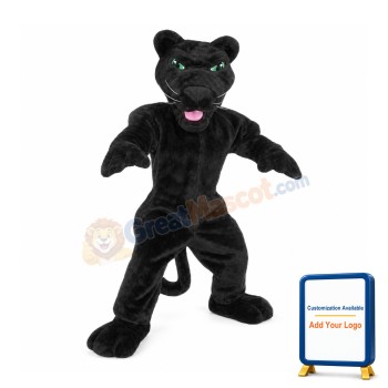 Superb Lightweight Black Panther Mascot Costume