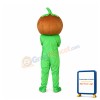 Green Pumpkin Mascot Costume