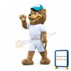 Friendly Sport Lightweight Lion Mascot Costume