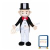 Monopoly Man Mascot Costume
