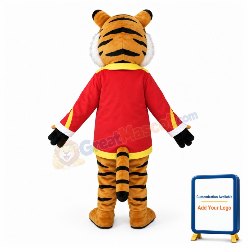 Circus Lightweight Tiger Mascot Costume