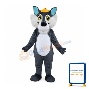 Affordable Wolf Mascot Costume