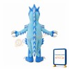 Blue Lightweight Dinosaur Mascot Costume