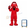Lightweight Red Dog Mascot Costume