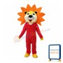 Happy Female Lion Mascot Costume