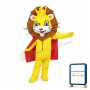 Happy King Lion Mascot Costume