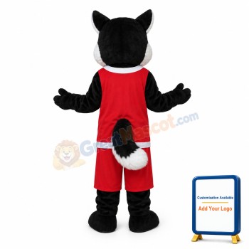 College Sport Lightweight Wolf Mascot Costume