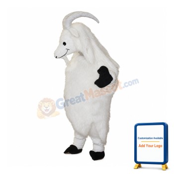Lovely Lightweight White Sheep Mascot Costume