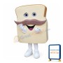 Happy Lightweight Bread Mascot Costume