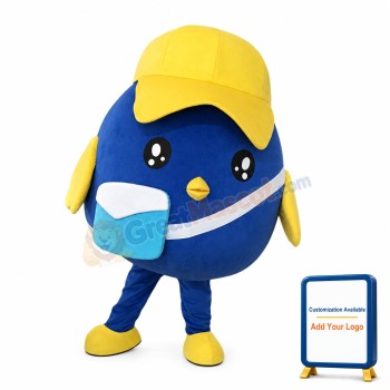 Mail Bird Mascot Costume