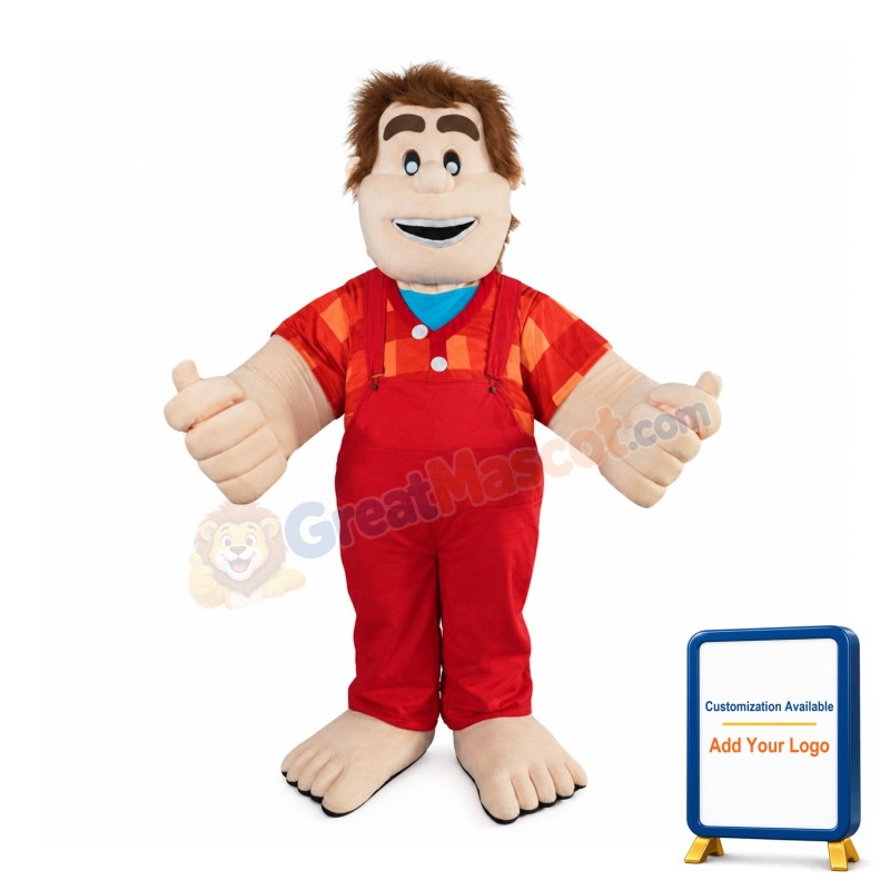 Superb Wreck-It Ralph Mascot Costume
