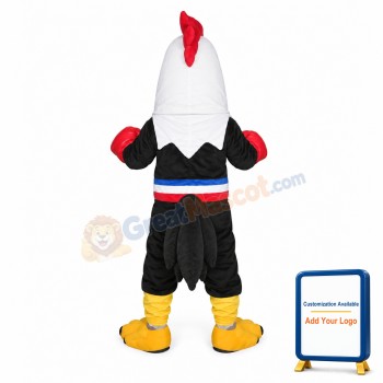 Boxing Cock Chicken Mascot Costume