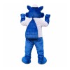 Happy Blue Squirrel Mascot Costume