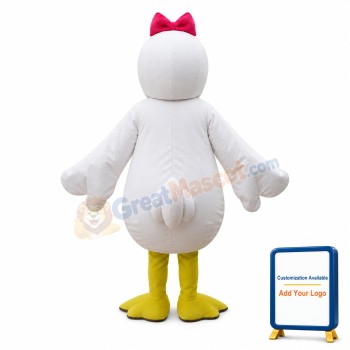 Female Pelican Mascot Costume