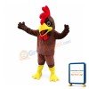 Brown Chicken Mascot Costume