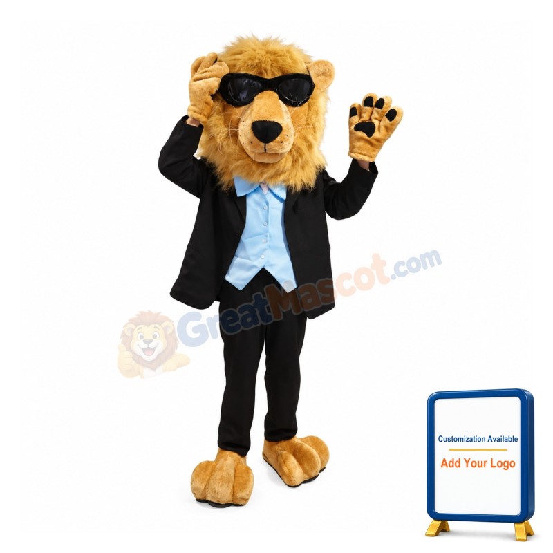 Cool Lightweight Lion Mascot Costume