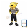 Yellow Lightweight Leopard Mascot Costume