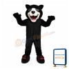 Deluxe Happy Black Bear Mascot Costume