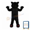 Deluxe Happy Black Bear Mascot Costume
