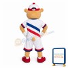 Deluxe Sport Lightweight Bear Mascot Costume
