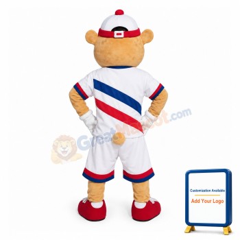 Deluxe Sport Lightweight Bear Mascot Costume