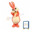 Happy Deluxe Bunny Mascot Costume