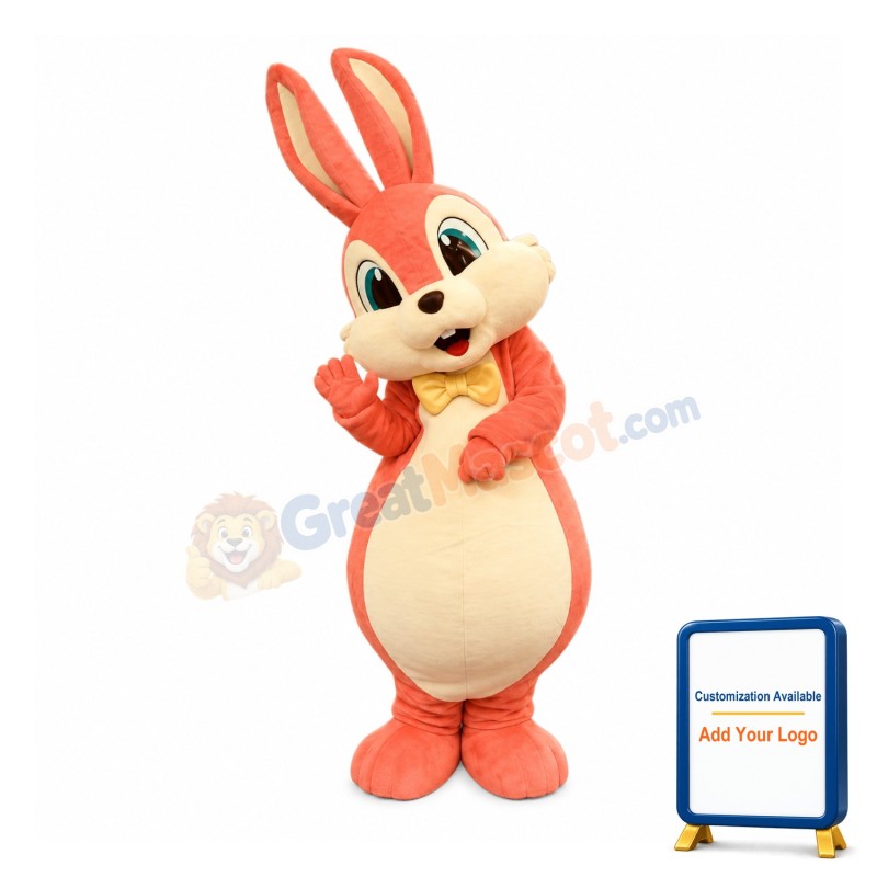 Happy Deluxe Bunny Mascot Costume