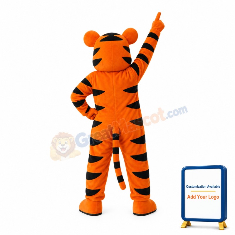 Happy Deluxe Tiger Mascot Costume