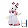 White Deluxe Rabbit Mascot Costume