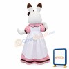 White Deluxe Rabbit Mascot Costume