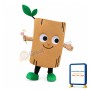 Happy Deluxe Bamboo Mascot Costume