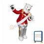 Singing Polar Bear Mascot Costume