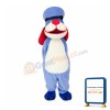 Casual Police Dog Mascot Costume