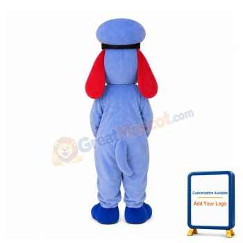 Casual Police Dog Mascot Costume