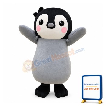 Cute Fat Penguin Mascot Costume