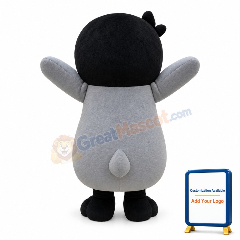 Cute Fat Penguin Mascot Costume