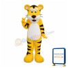 Cute Yellow Tiger Mascot Costume