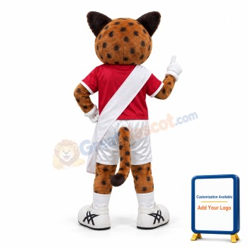 Leopard Boy Mascot Costume