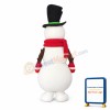 Friendly Snowman Mascot Costume