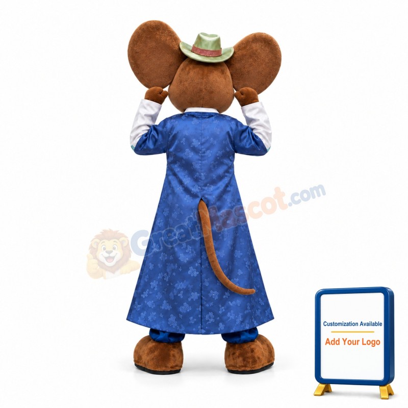 Friendly Lightweight Mouse Mascot Costume